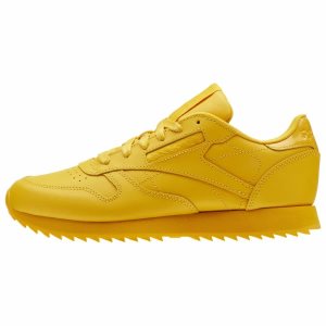 Reebok Classic Leather Ripple Turnschuhe Damen - Gold - DE 037-VIZ